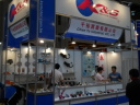 K＆Sのブース　台湾は大手だけでも無数のパーツメーカーが存在。小さなメーカーも合わせたら幾つあるのか判りません。